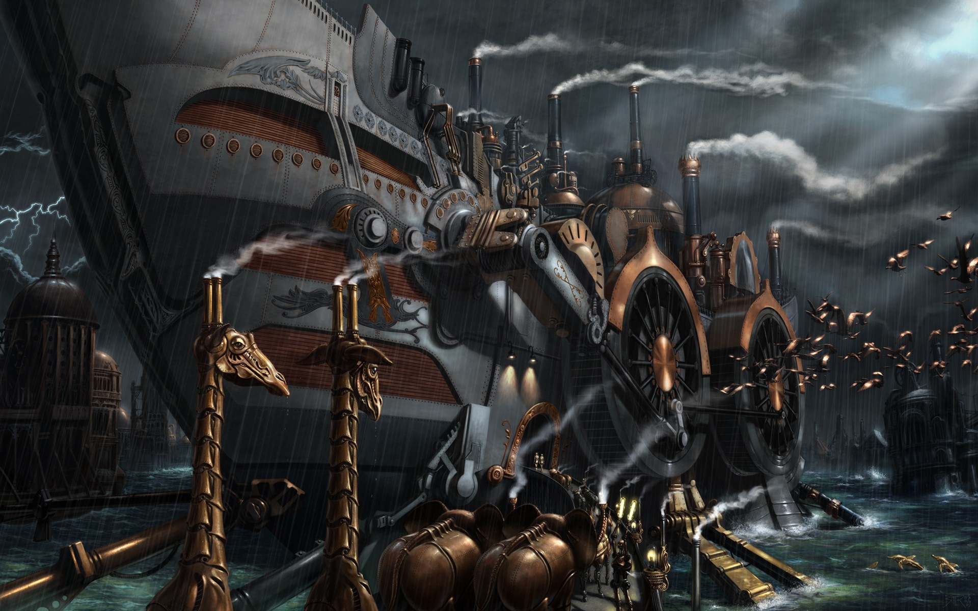 Steampunk Noah's Ark