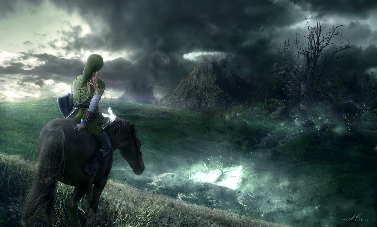 Download Video Game Hyrule (The Legend Of Zelda) Epona (The Legend Of Zelda) Link Princess Zelda The Legend Of Zelda Art