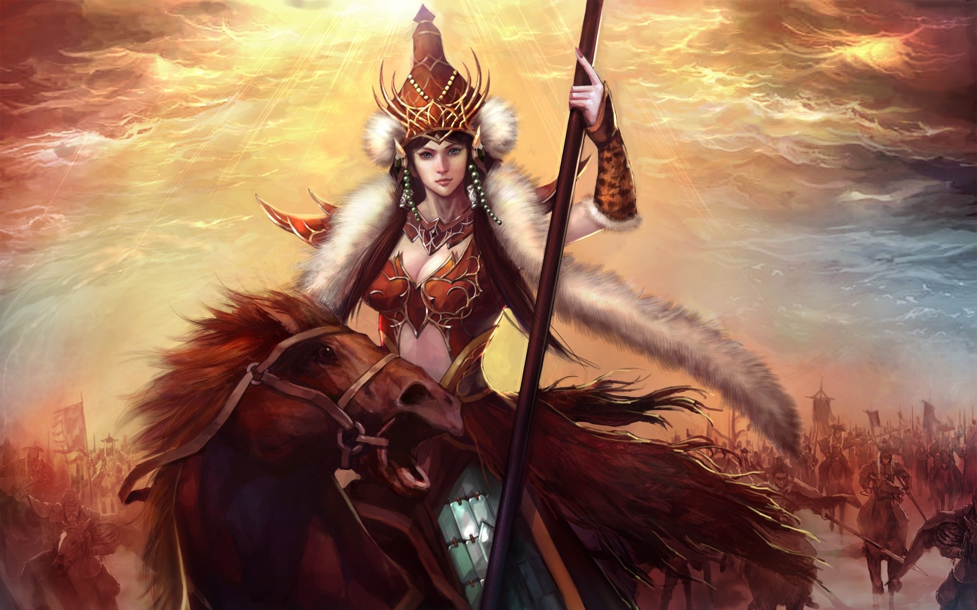 Warrior Queen Art - ID: 52768 - Art Abyss