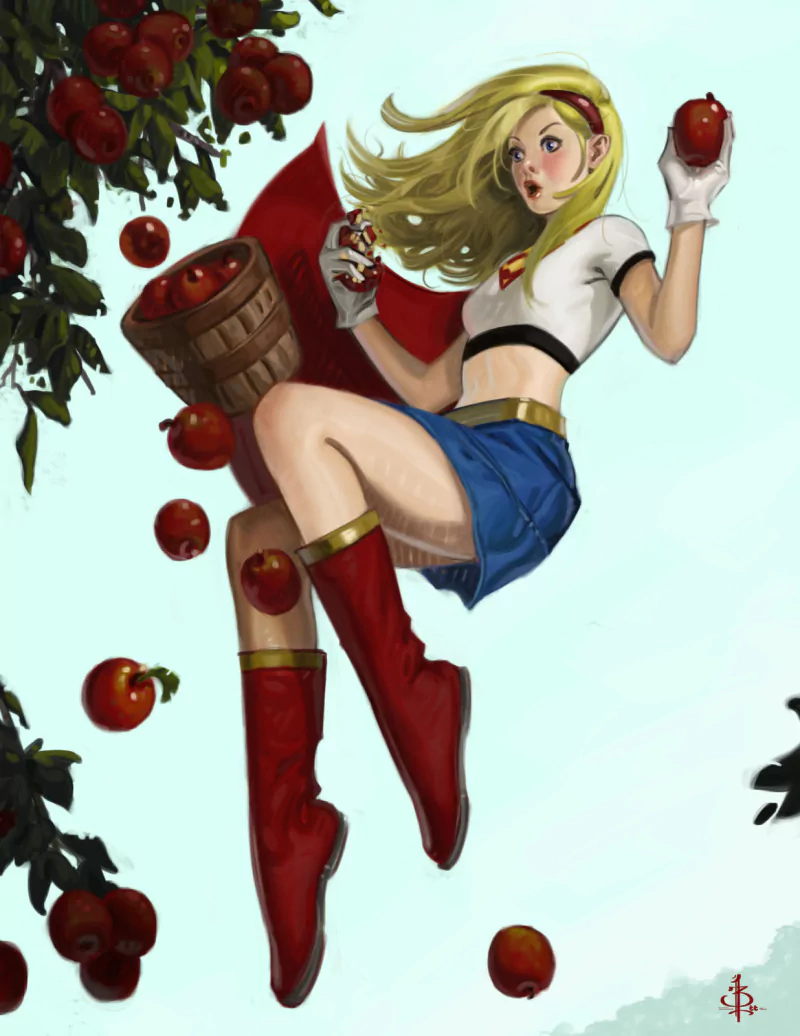 Comic Supergirl Image