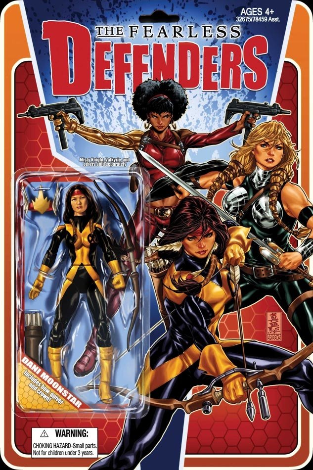 Download Comic Fearless Defenders Art