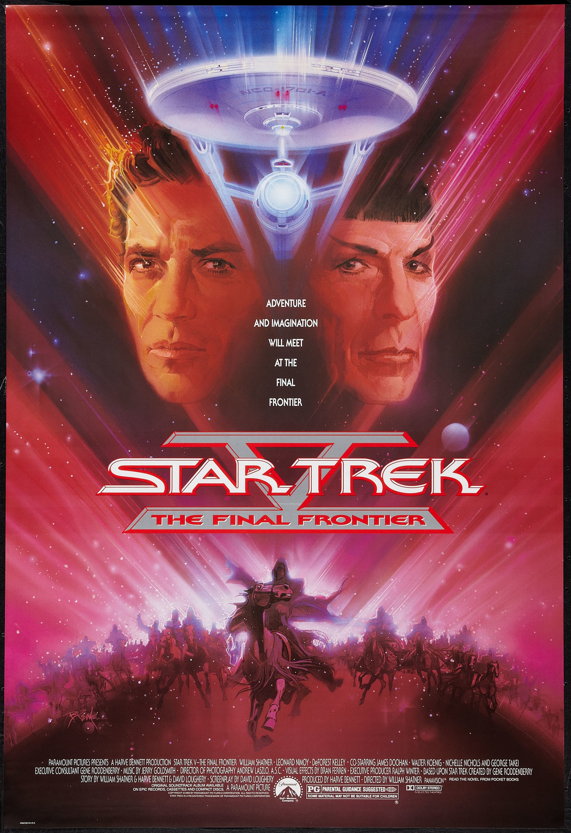 Download Spock Movie Star Trek V: The Final Frontier Art