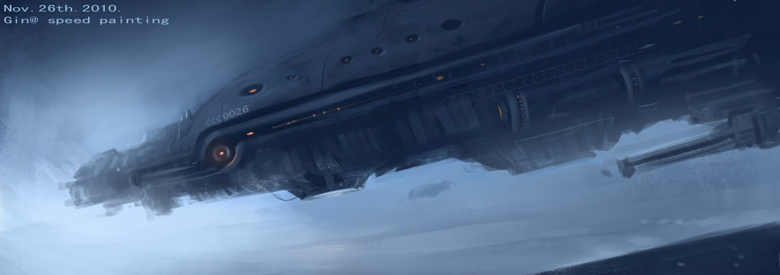 Download Sci Fi Spaceship Digital Art Futuristic Concept Design Art