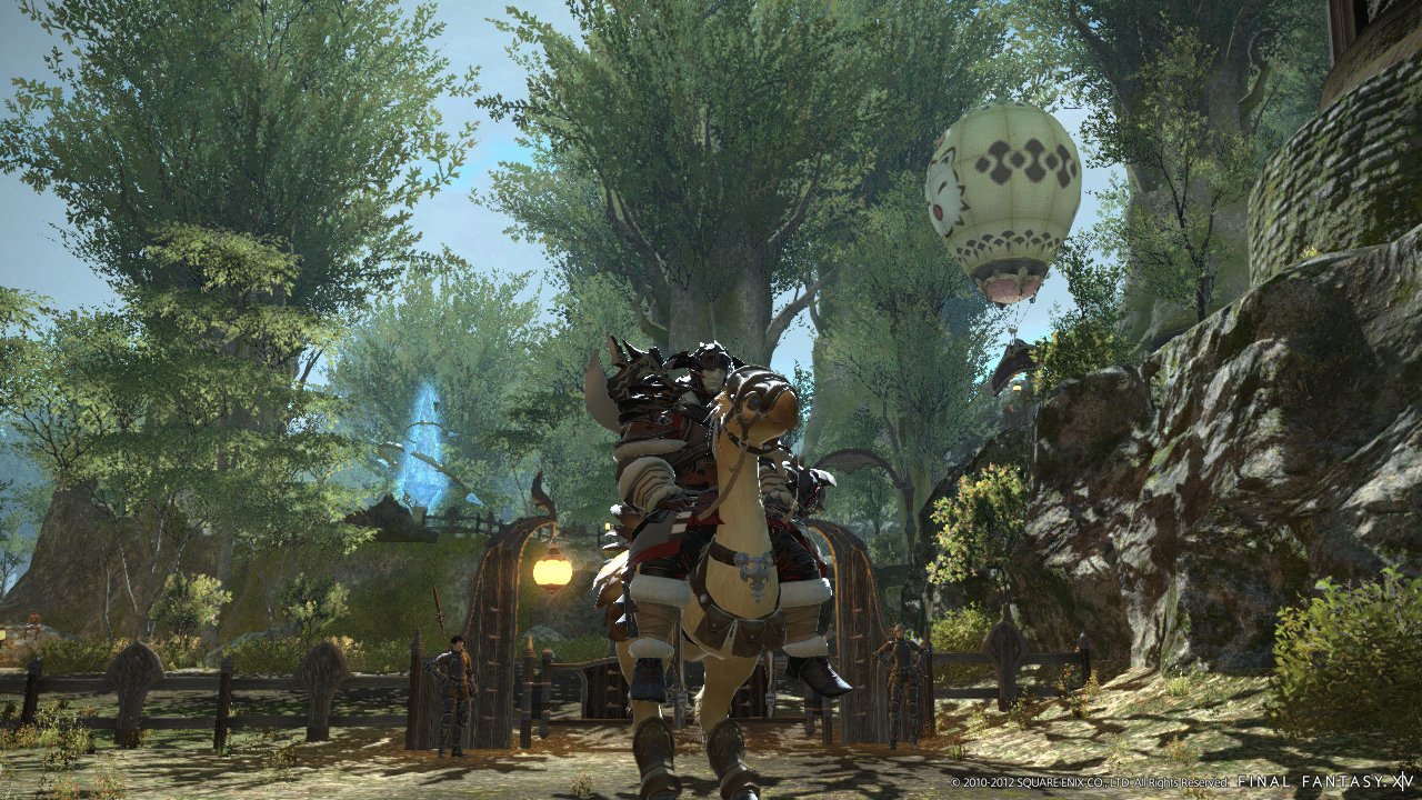 Download Video Game Final Fantasy XIV: A Realm Reborn Fantasy Forest Chocobo (Final Fantasy) Art