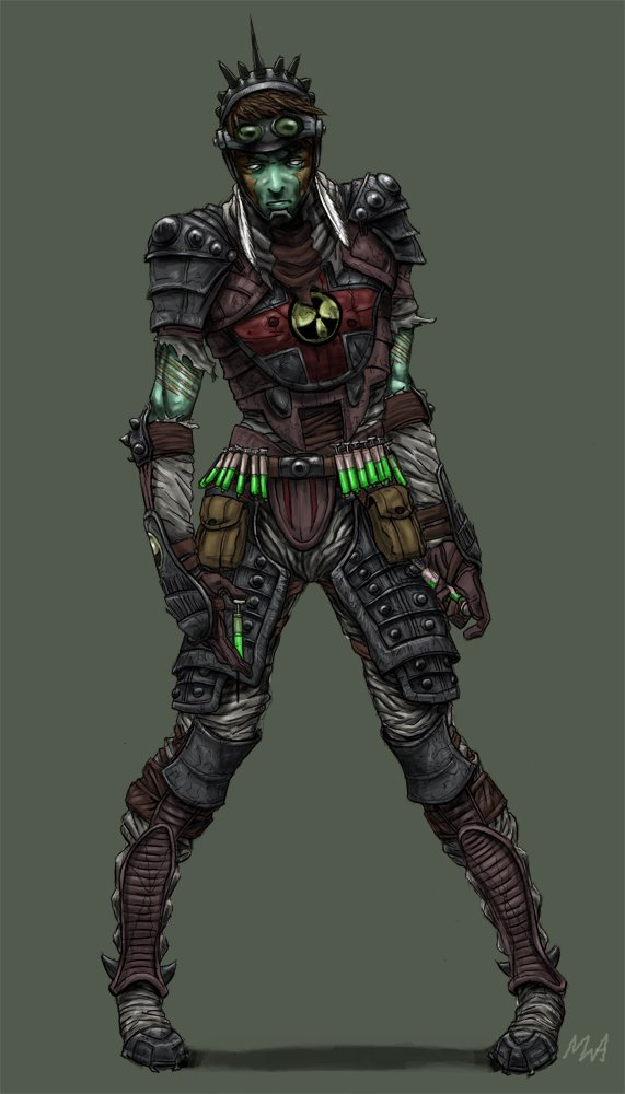 Download Sci Fi Warrior Art