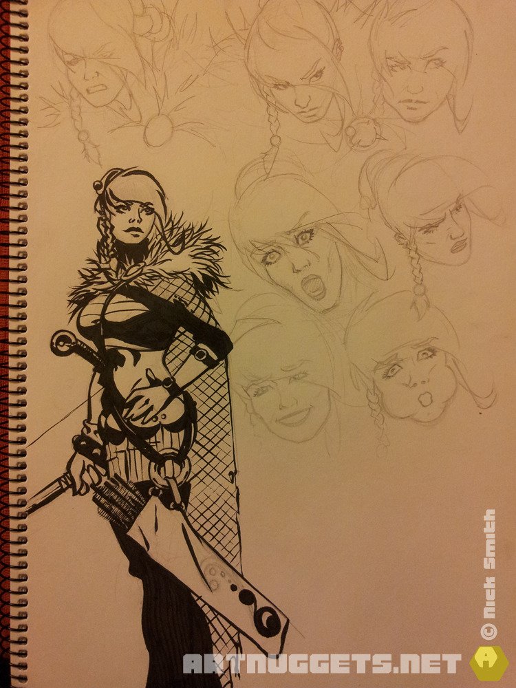 Download Fantasy Woman Warrior Art