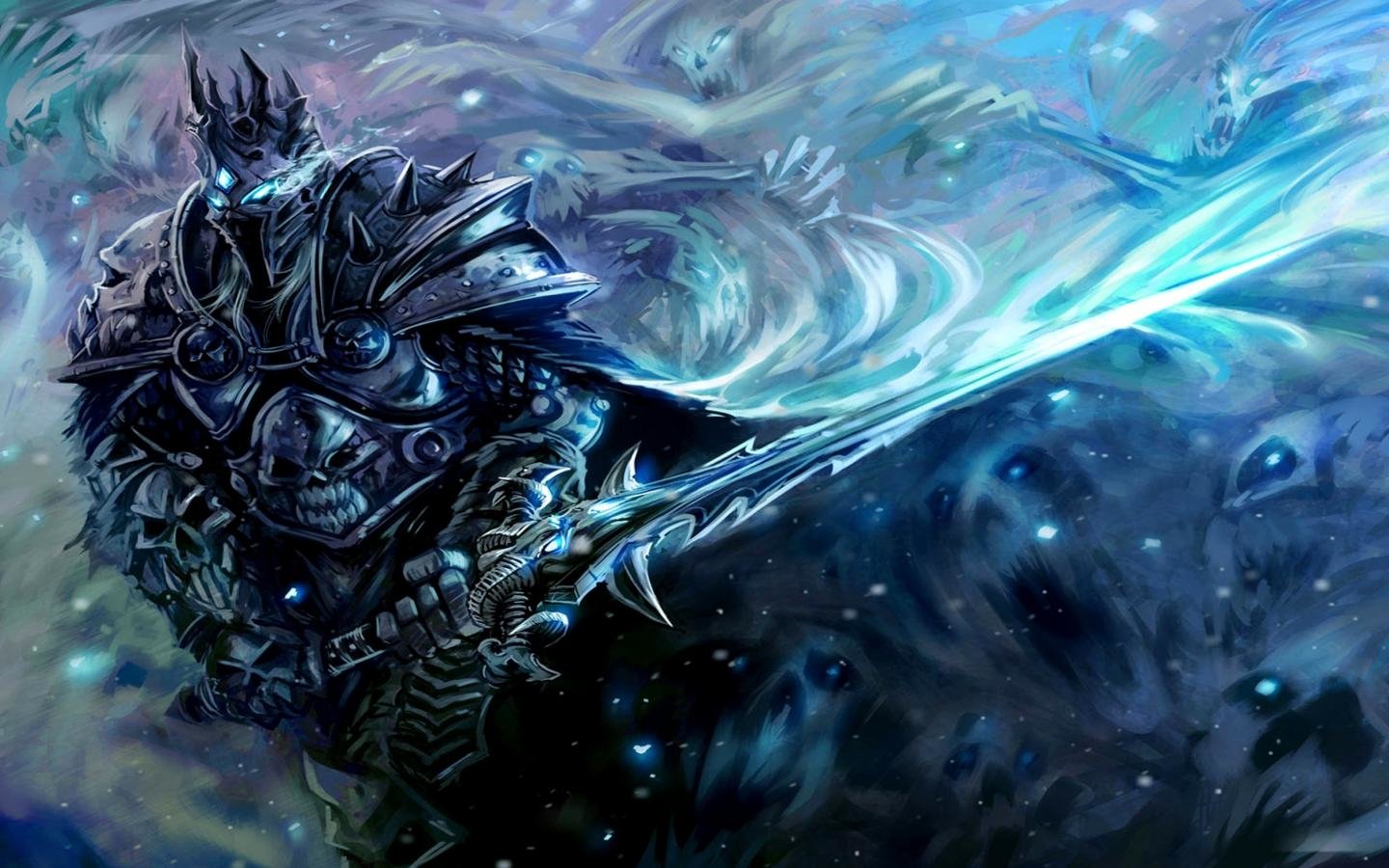Download Lich King Video Game World Of Warcraft Art