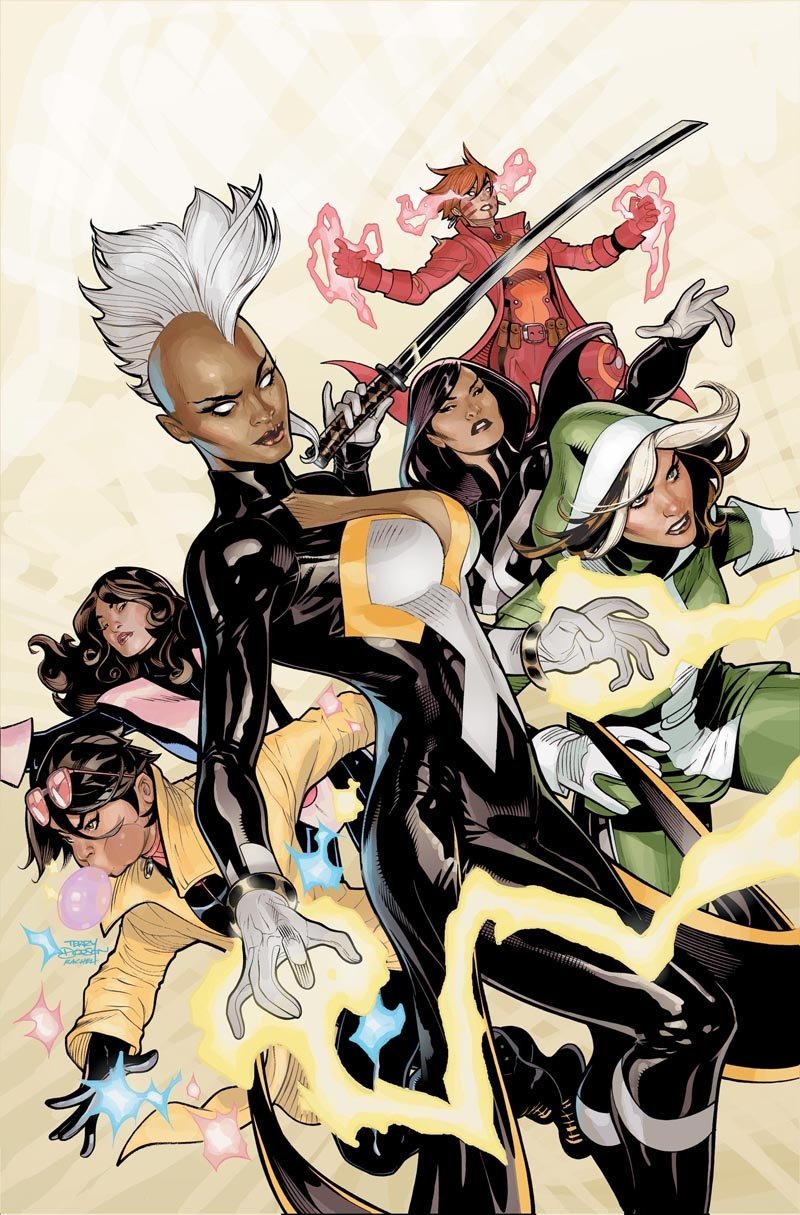 Download Rachel Summers Jubilee (Marvel Comics) Kitty Pryde Rogue (Marvel Comics) Psylocke (Marvel Comics) Storm (Marvel Comics) Comic X-Men Art