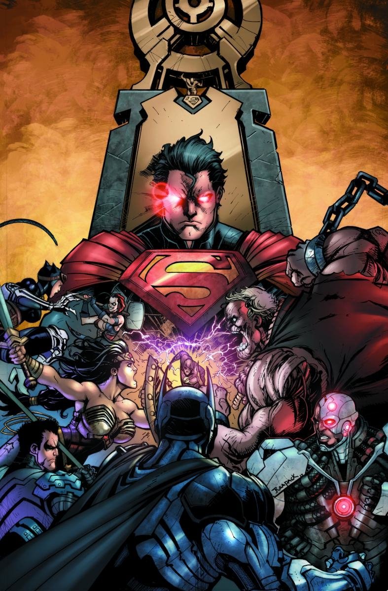 Download Harley Quinn Dick Grayson Nightwing Batman Catwoman Solomon Grundy Flash Cyborg (DC Comics) Wonder Woman Superman Comic Injustice: Gods Among Us Art