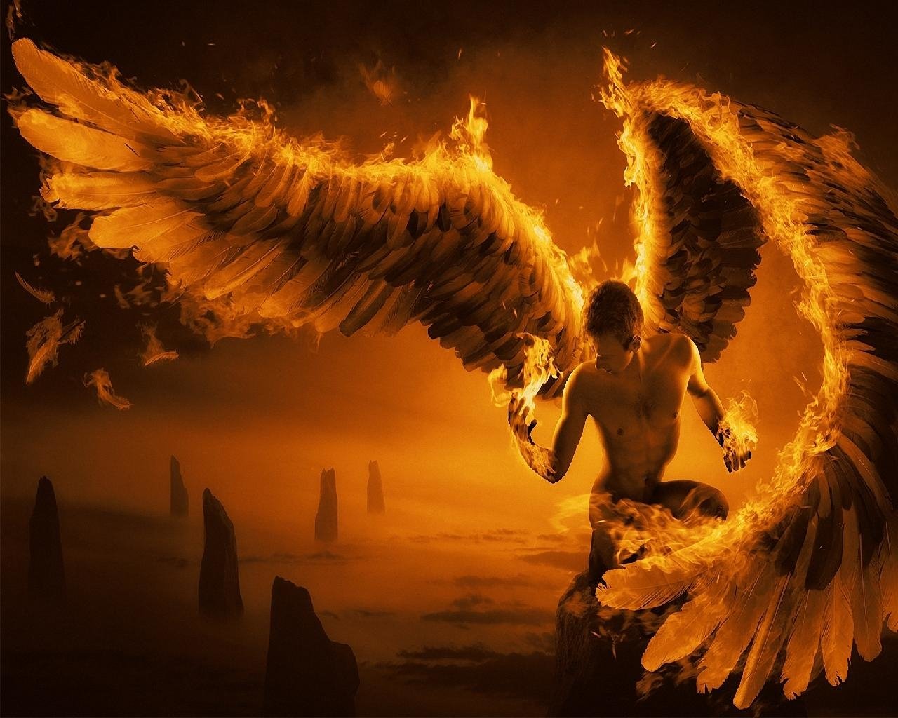 Fire Angel Art - ID: 54758