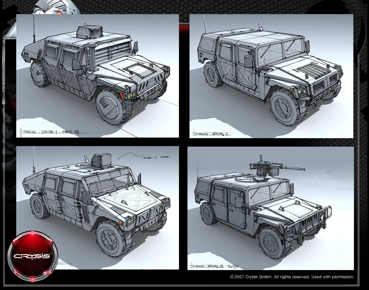 Download Sci Fi Robot Military Vehicle Hummer Concept Art Art
