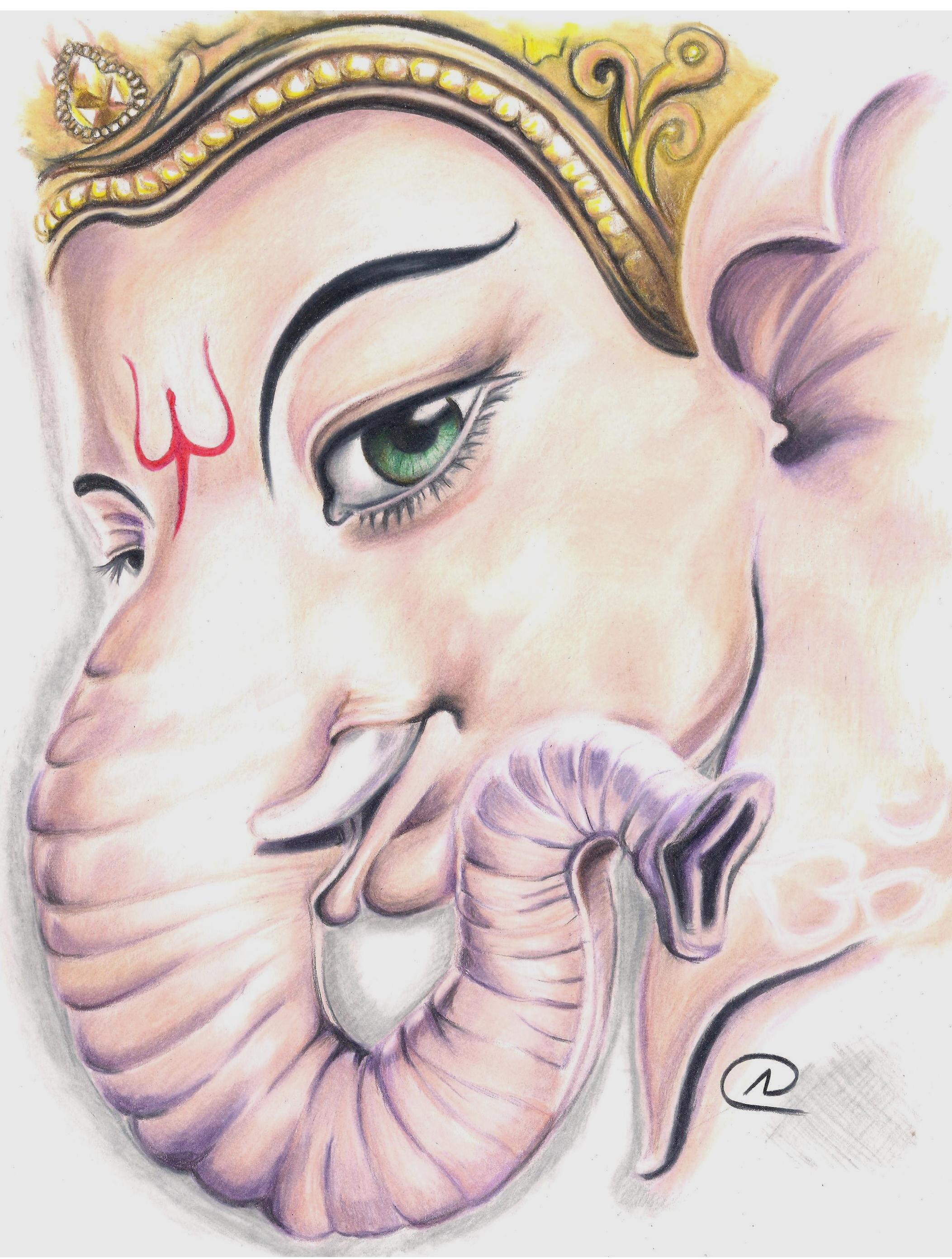 Ganesh Ji Drawing Joy Studio Design Gallery Best Design