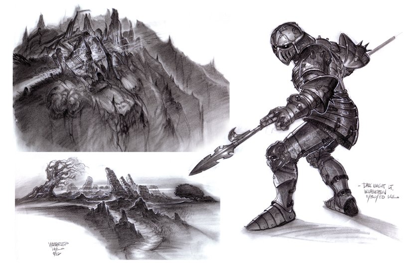 Download Video Game Wolfenstein Medieval Knight Concept Art Fantasy Landscape Art