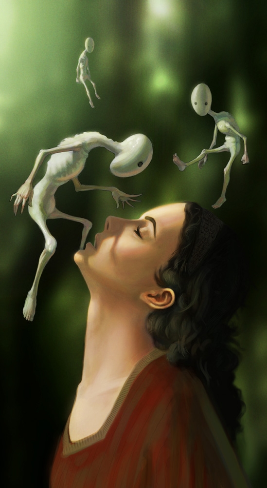 A Strange Encounter  by tinbrush