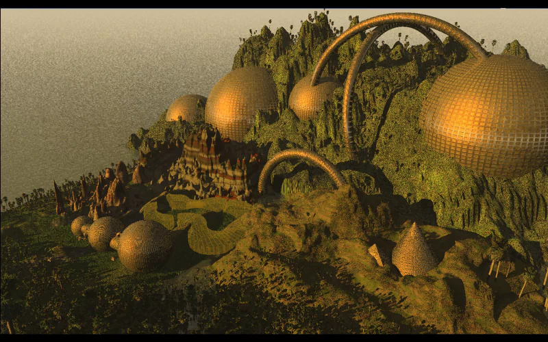  landscape buildings by beste-erel