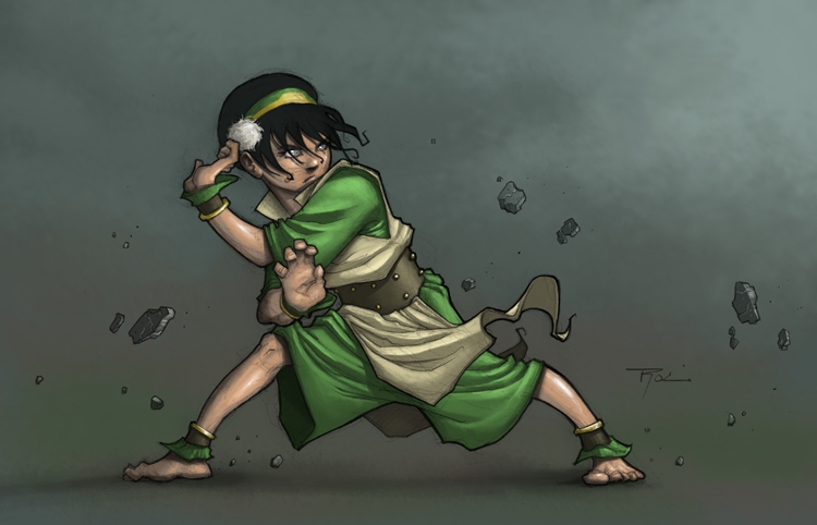 Toph  by JohnnyRocwell