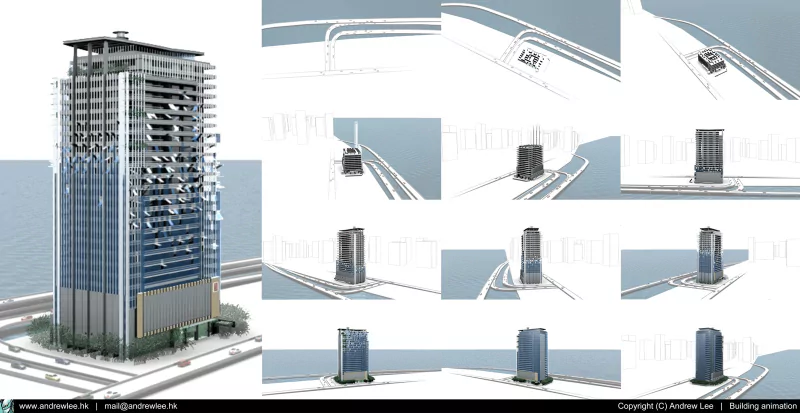  3D buidling by andrewlee