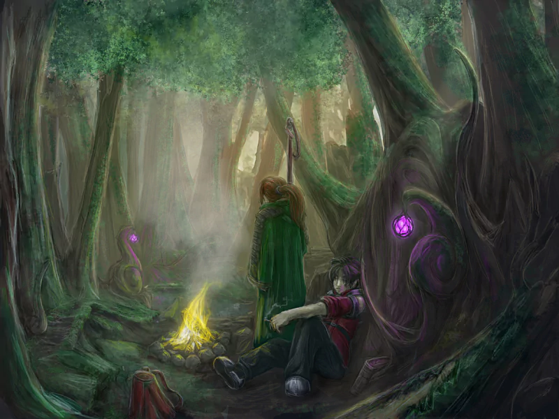  A good place to camp. by ArtistLost