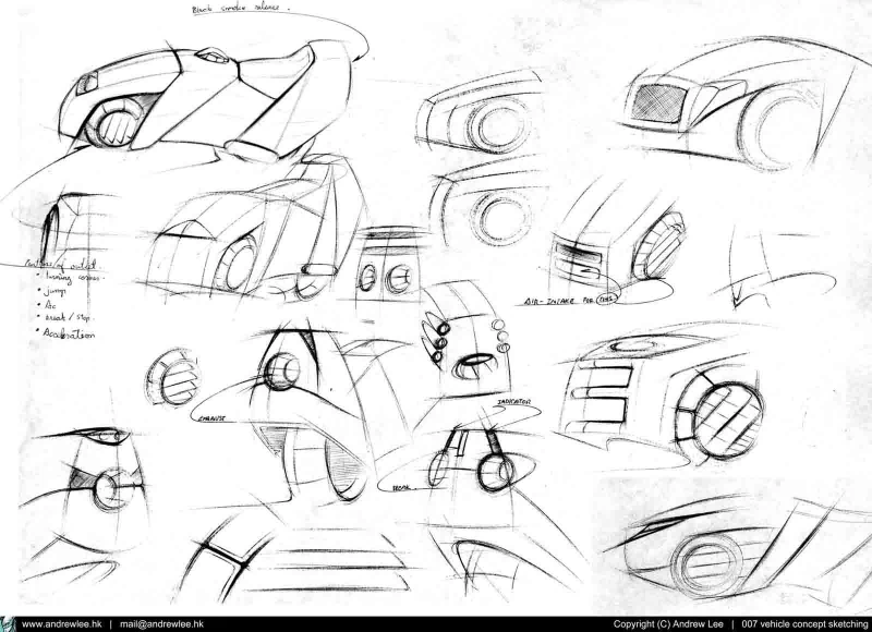  007 concept vehicle by andrewlee