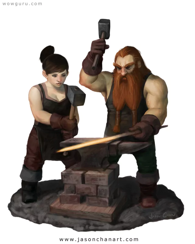  dwarves_big by Jason Chan