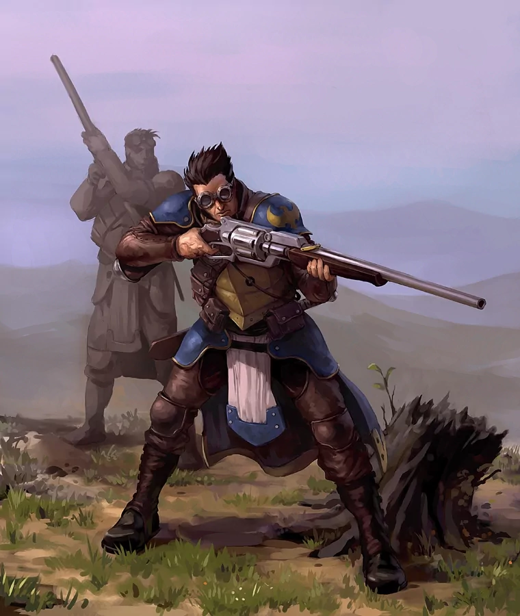  Long gunner by raytoh