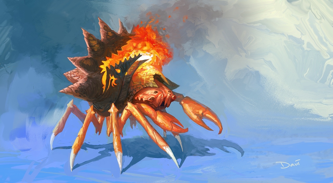 Level 50 CrimsonCrab by davi