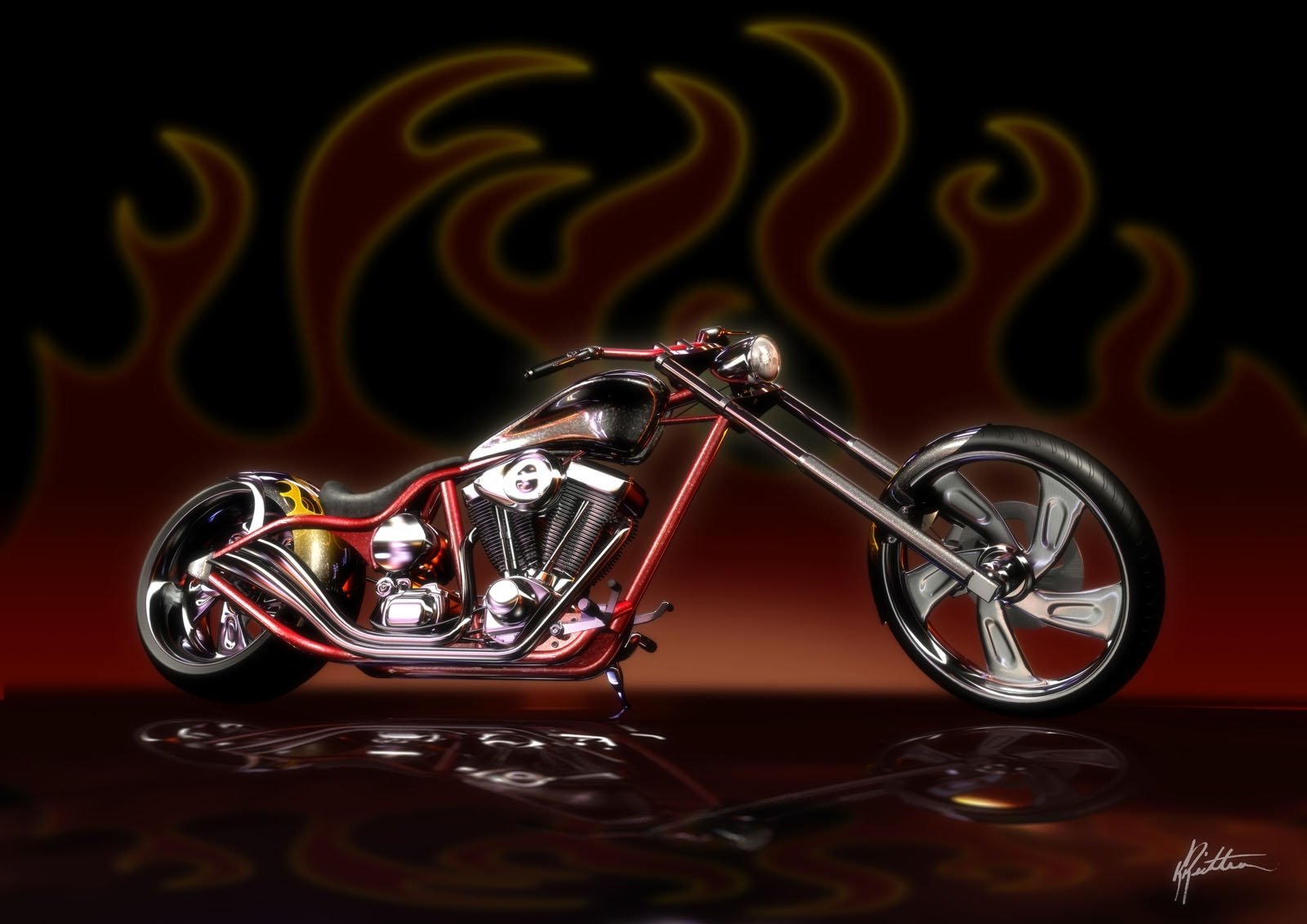 Download Vehicle Motorcycle Art