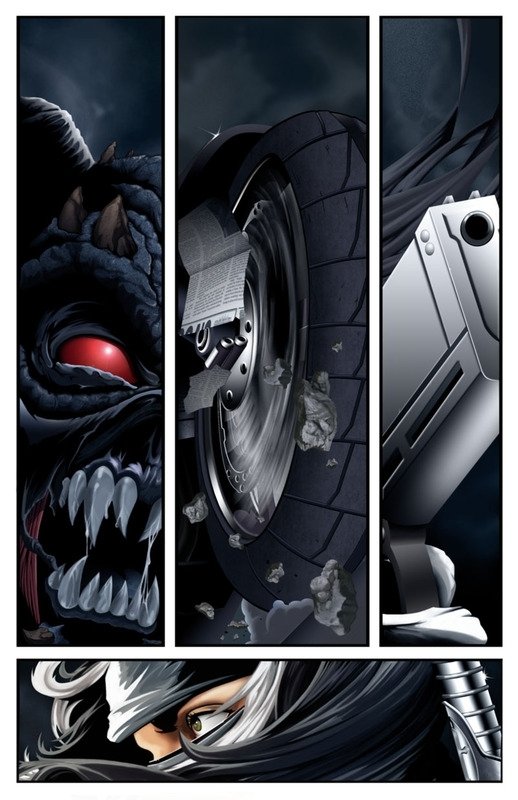 Download Comic Krimzon Kane Art