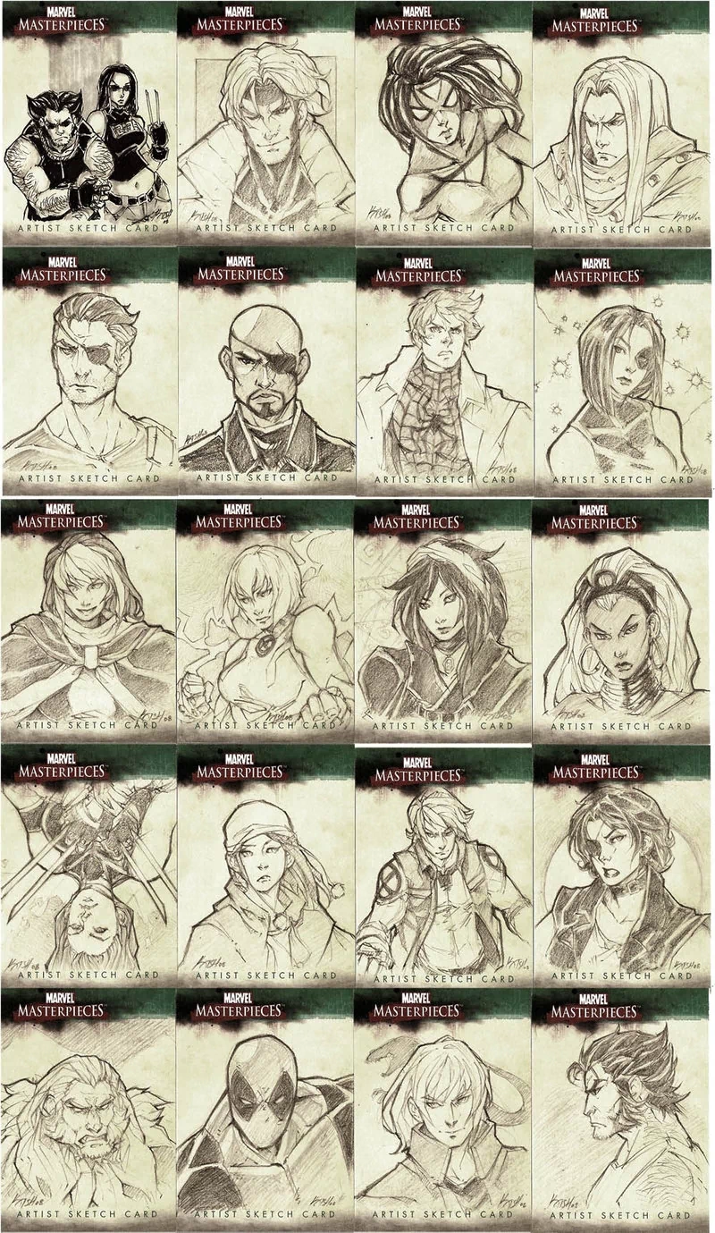  Marvel Sketch Cards 1 by katsh