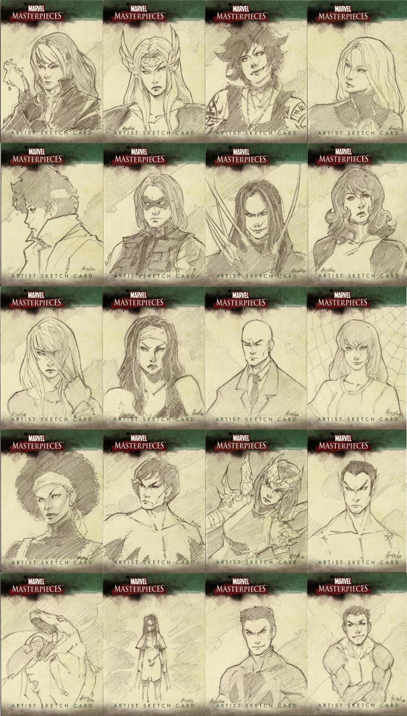  Marvel Sketch Cards 4 by katsh