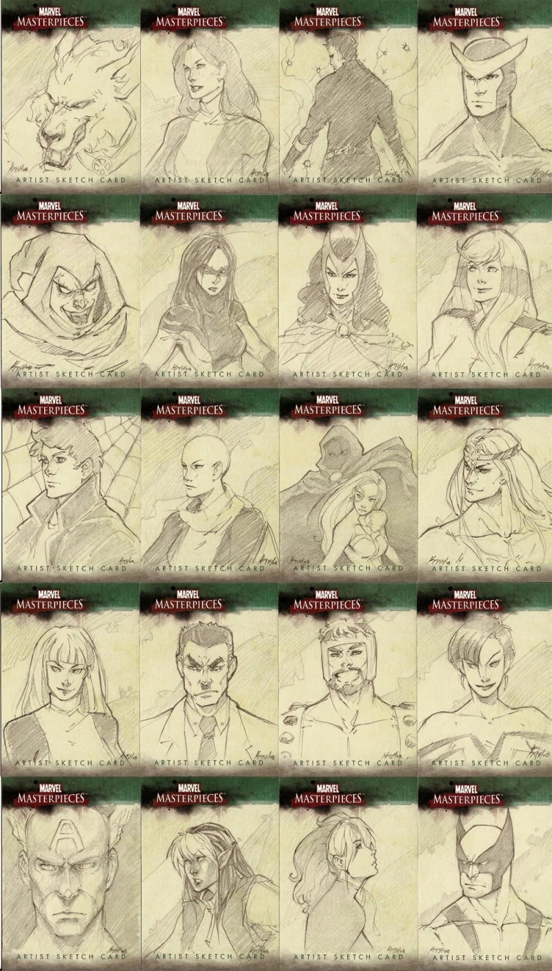  Marvel Sketch Cards 5 by katsh