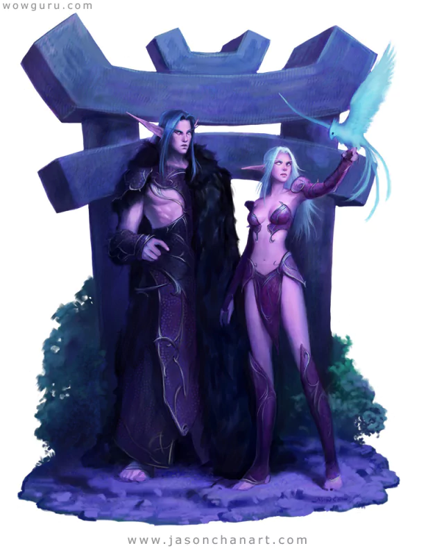  nightelf by Jason Chan
