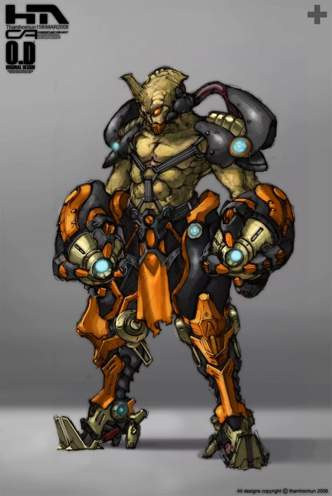  Techy Alien Sile by Numioh