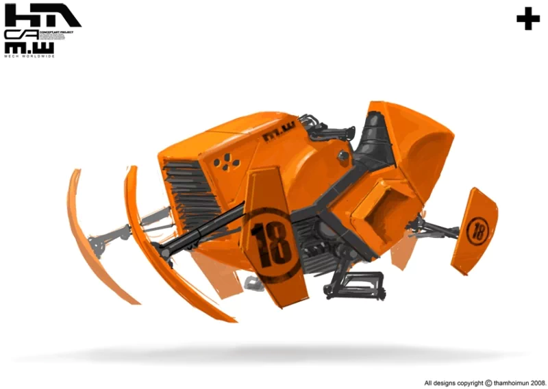  Speeder 18 by Numioh