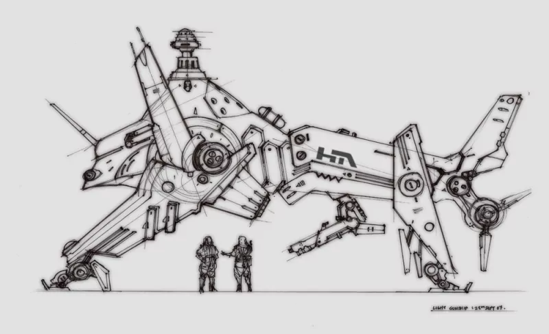  Futuristic Helicopter Design by Numioh