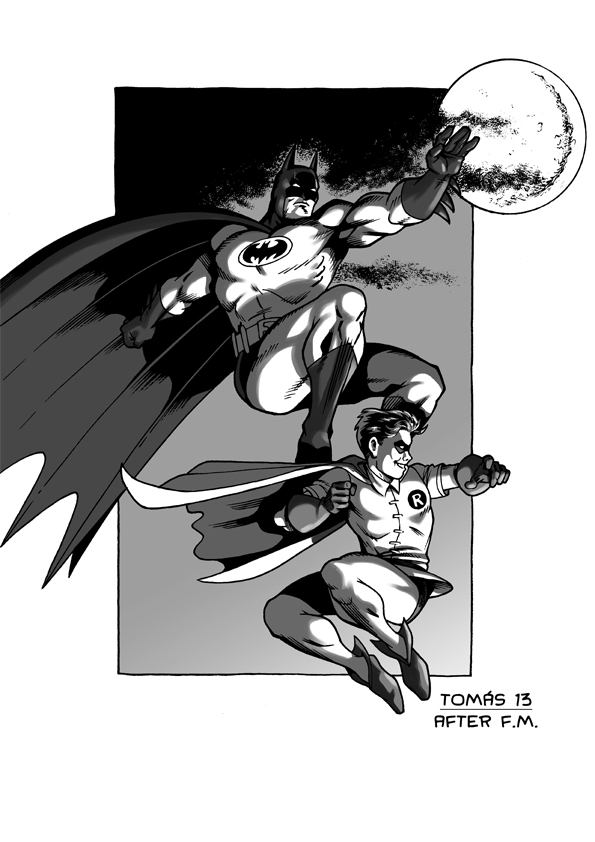 Batman & Robin Art
