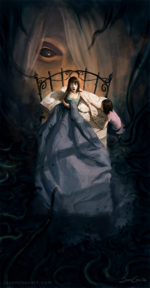 Download Fantasy Child Dark Art Horror Surrealism Art