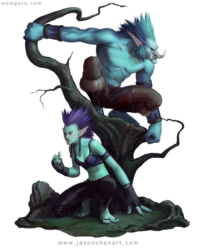 Download Fantasy Troll Fantasy Characters Digital Art Elf Art