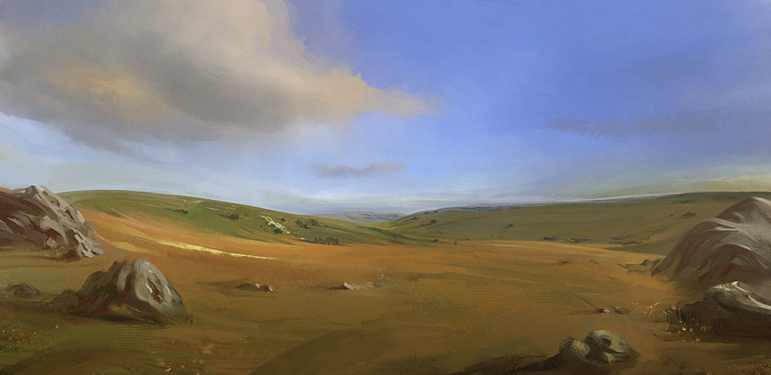 Download Fantasy Landscape Nature Sky Hill Fantasy Landscape Art