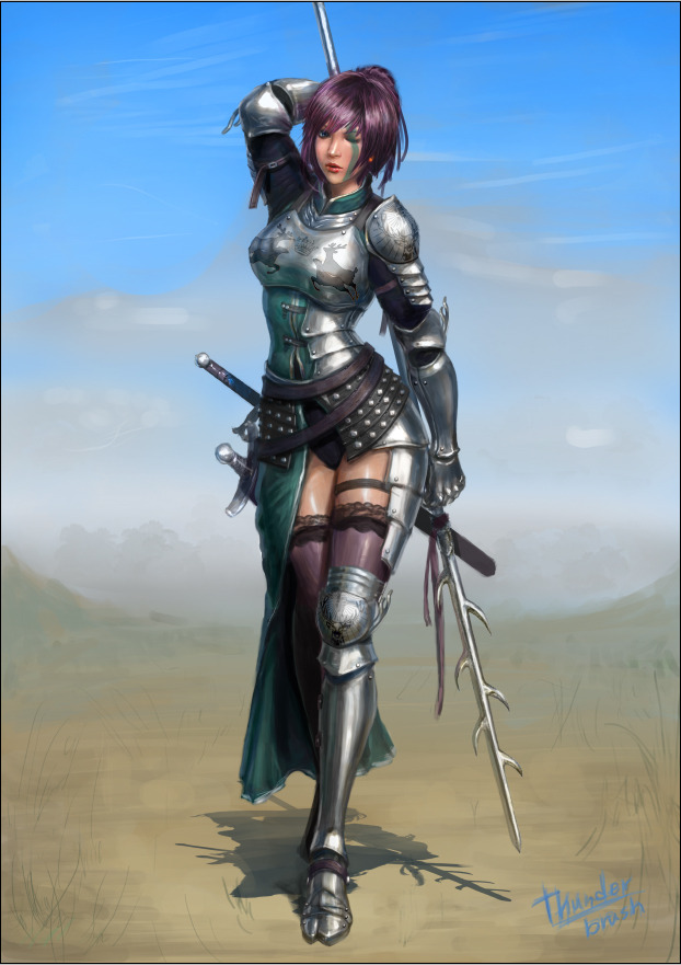 Fantasy Women Warrior Art