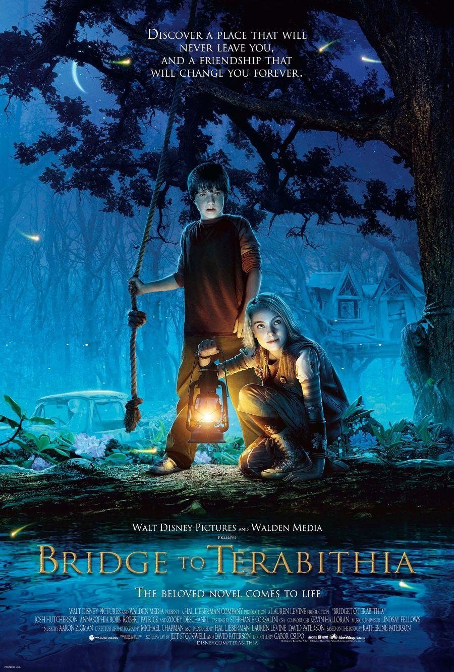 Download Poster Movie Bridge To Terabithia Art