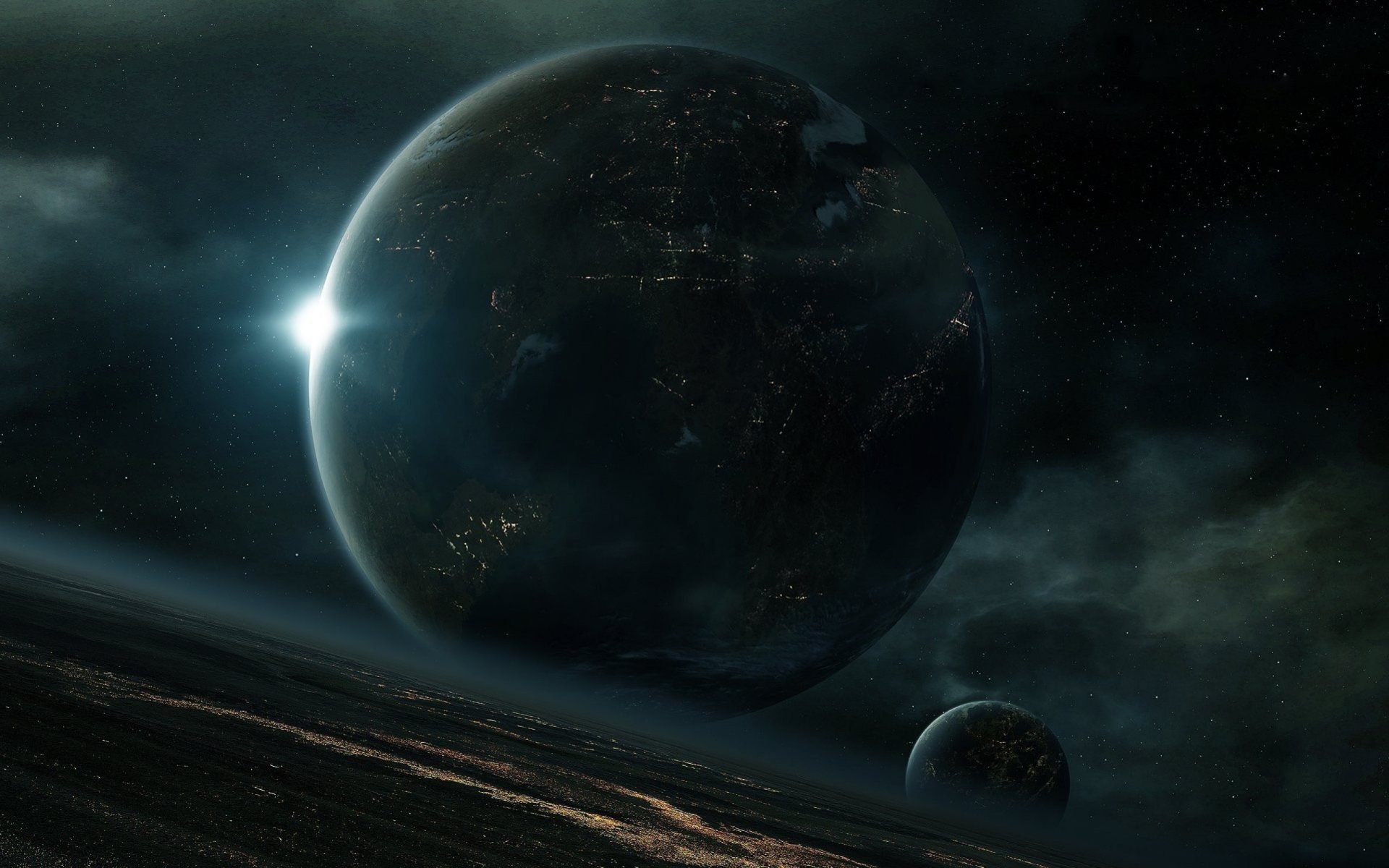 Download Sci Fi Planet Art