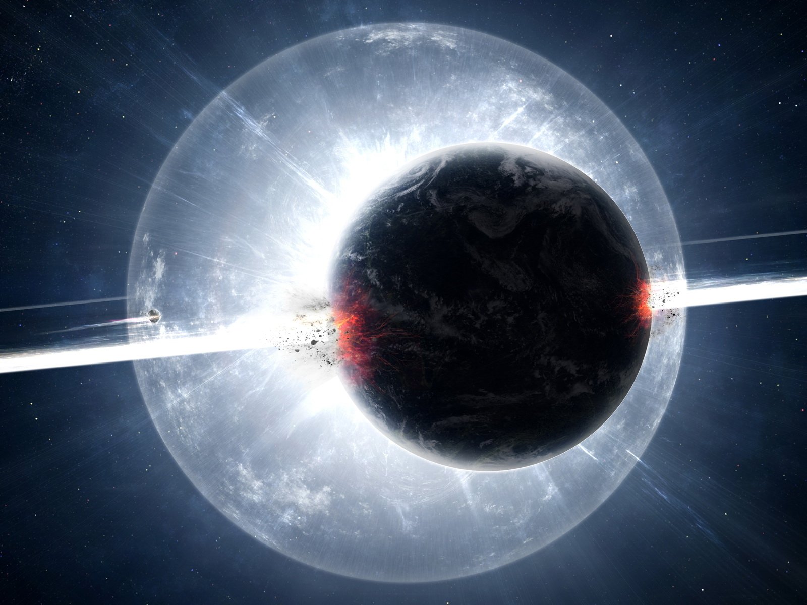 Download Supernova Planet Star Space Sci Fi Explosion Art