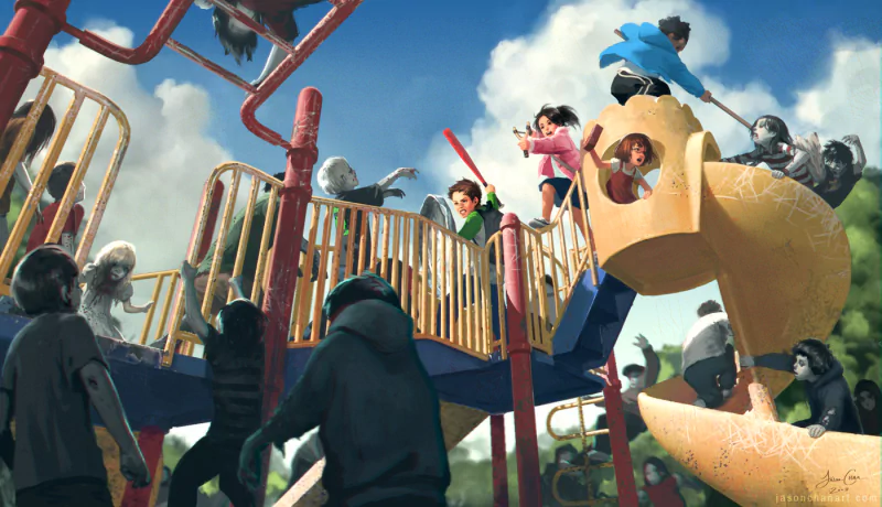  zombieplayground by Jason Chan
