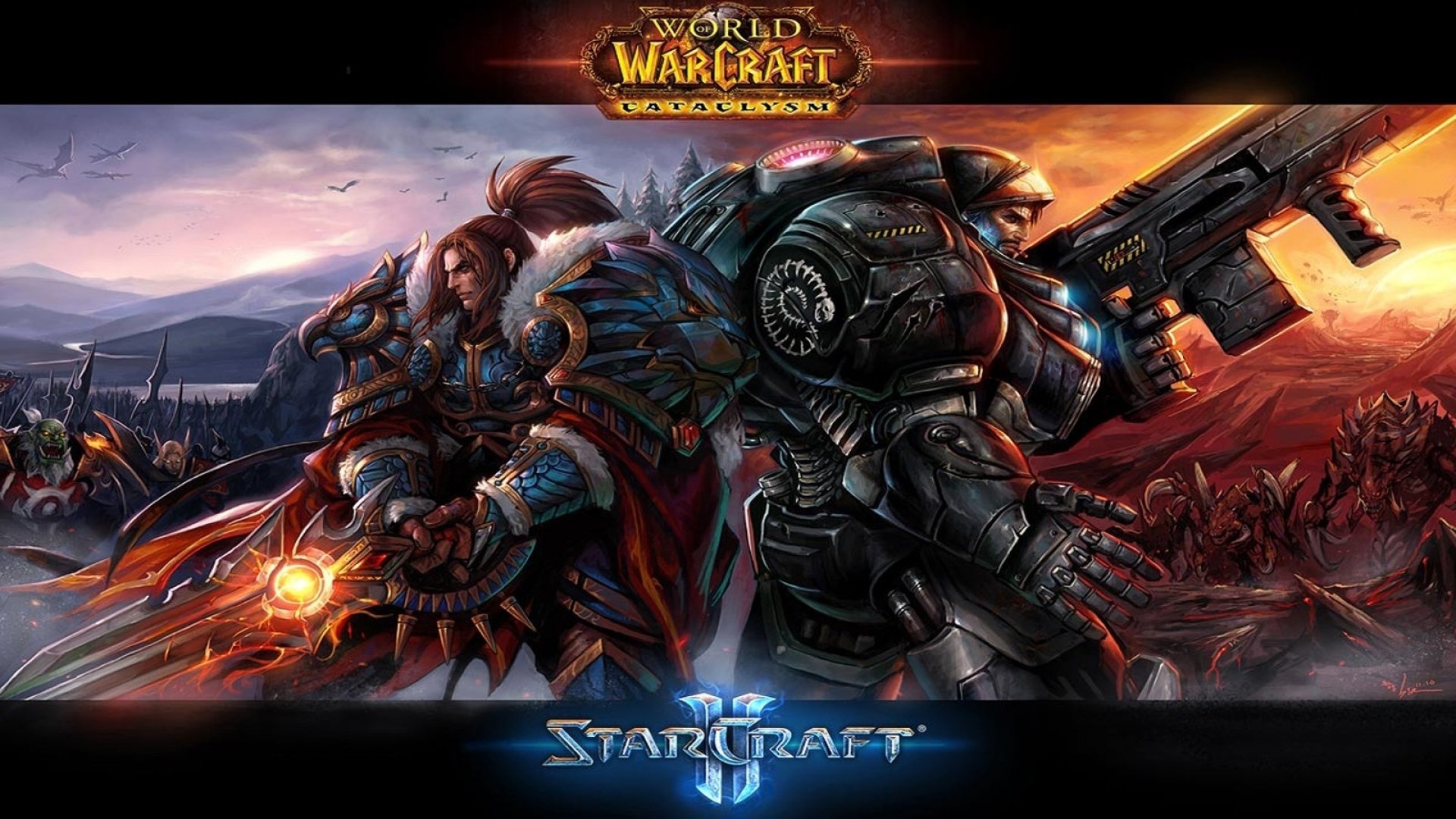 world of warcraft & Starcraft