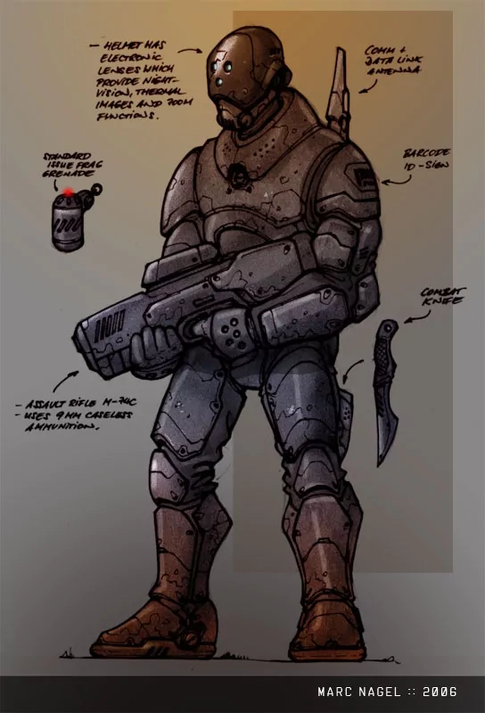  Security Officer  by marcnail