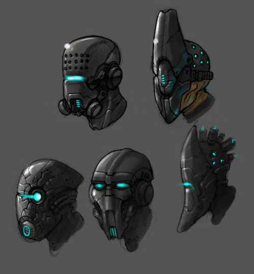  Machine Heads by marcnail