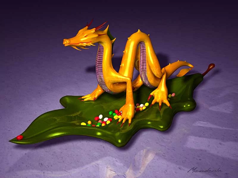  Jelly Bean Dish by mendeola