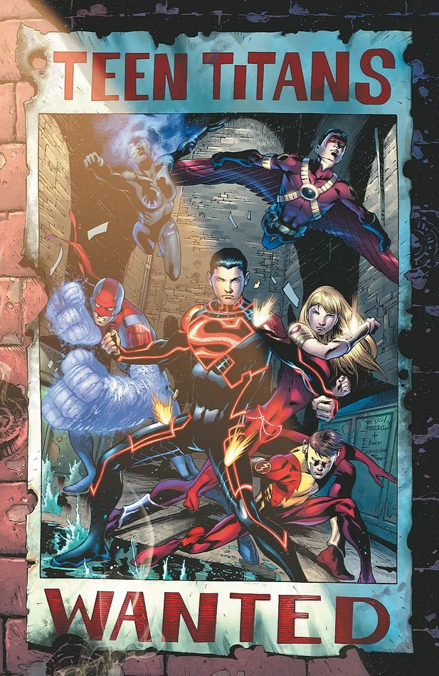 The New 52 Solstice (DC Comics) Conner Kent Red Robin DC Comics Wonder Girl Kid Flash Superboy Bar Torr Tim Drake Comic Teen Titans Image