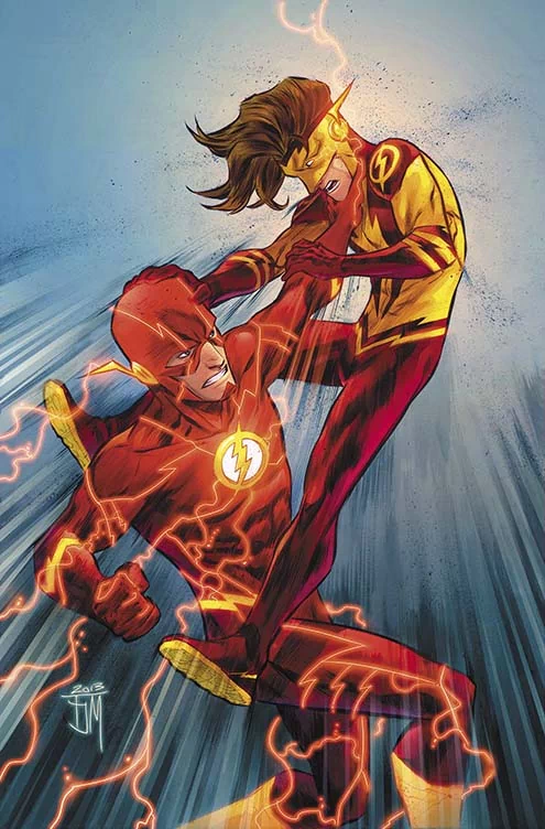 DC Comics The New 52 Barry Allen Bar Torr Kid Flash Comic Flash Image